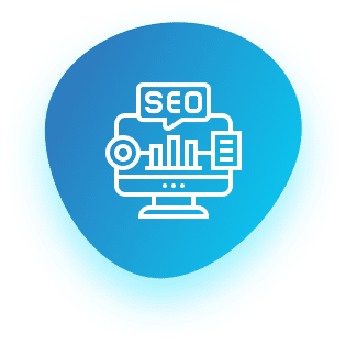 SEO ícone da página home page, para explicar o serviço de seo da nossa Agência de Marketing Digital para Corretoras de Seguros e Corretores de Seguro.