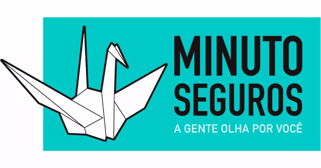 logomarca da empresa minuto seguros, representando um estudo de caso sobre seo para agentes de seguros.