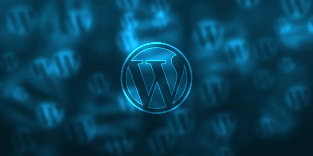 Logo WordPress, representando plataforma WordPress para E-Commerce.